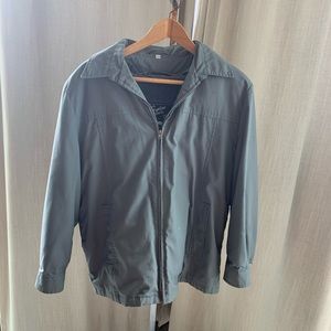 ENGLISH SQUIRE gray zip-up jacket